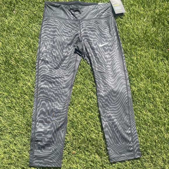 Nike Power Essential Running Crop Size S - Picture 4 of 6